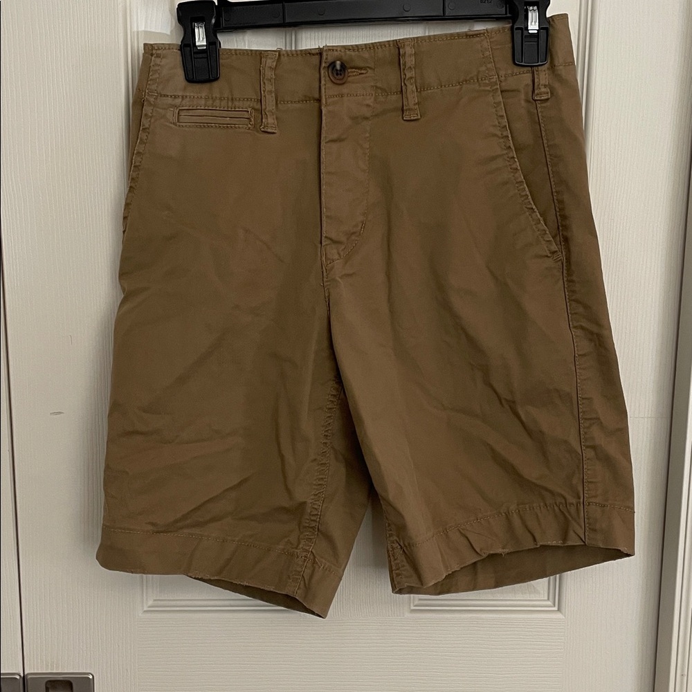 Men's Tan Shorts American Eagle